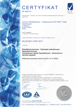 ISO/IEC 27001:2017